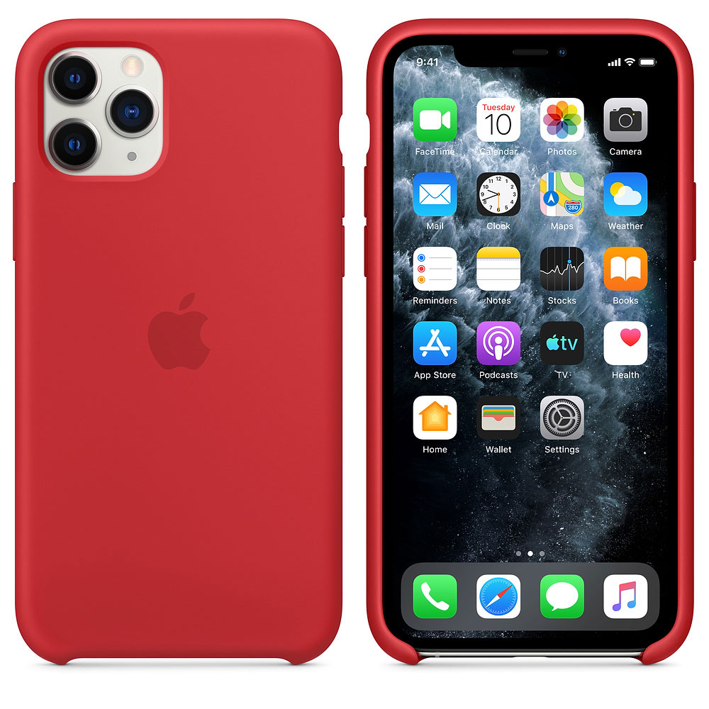 Чехол Apple iPhone 11 Pro Silicone Case - RED (MWYH2ZM/A)