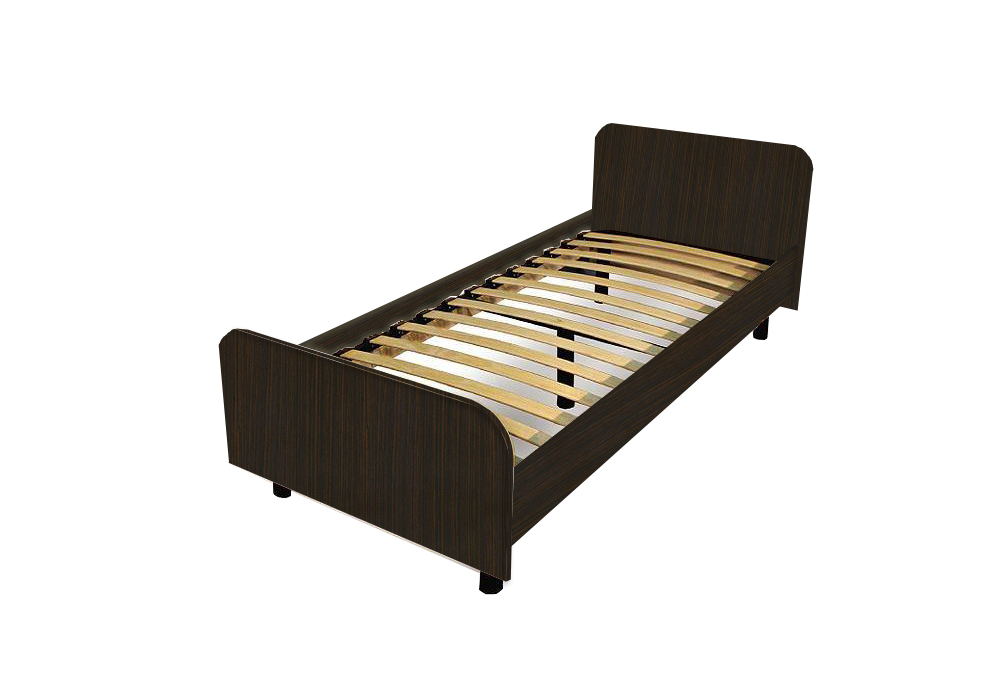 Кровать Luxe Studio номер3 120х200 зебрано темный