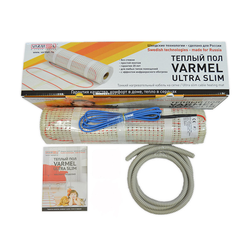 Мат нагревательный Varmel Ultra Slim Twin 1,0-150w