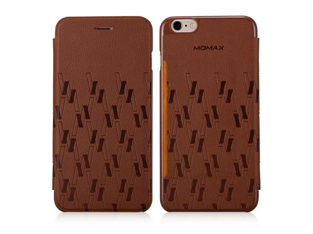 Чехол-книжка Momax для iPhone 6/6S PLUS Flip Diary Elite Series Коричневый
