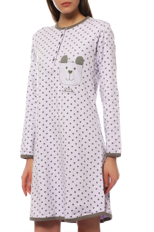 Платье Buccia di Mela SDI10823ZСИРЕНЕВЫЙ