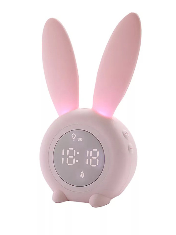 Настольные часы Clude 2001 Rabbit pink