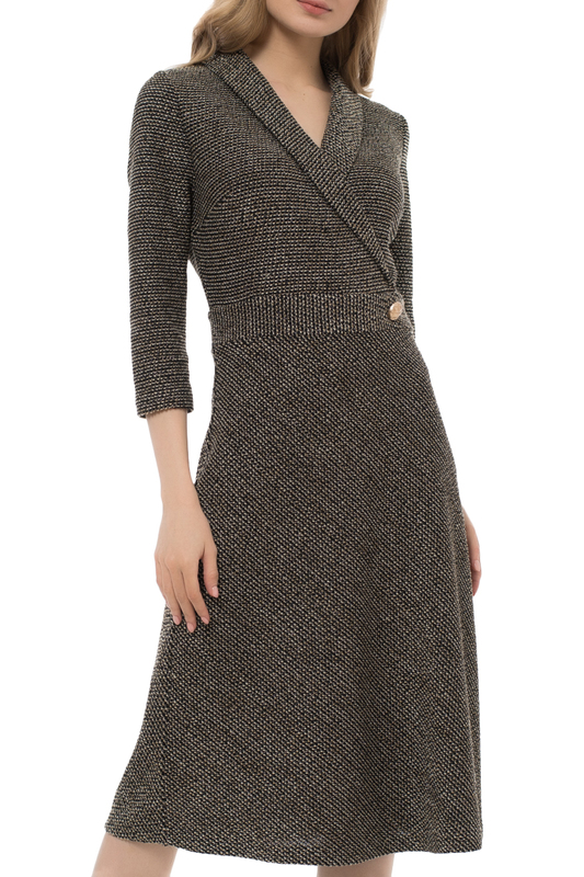 Платье ARGENT VZD913429КОРИЧНЕВЫЙ