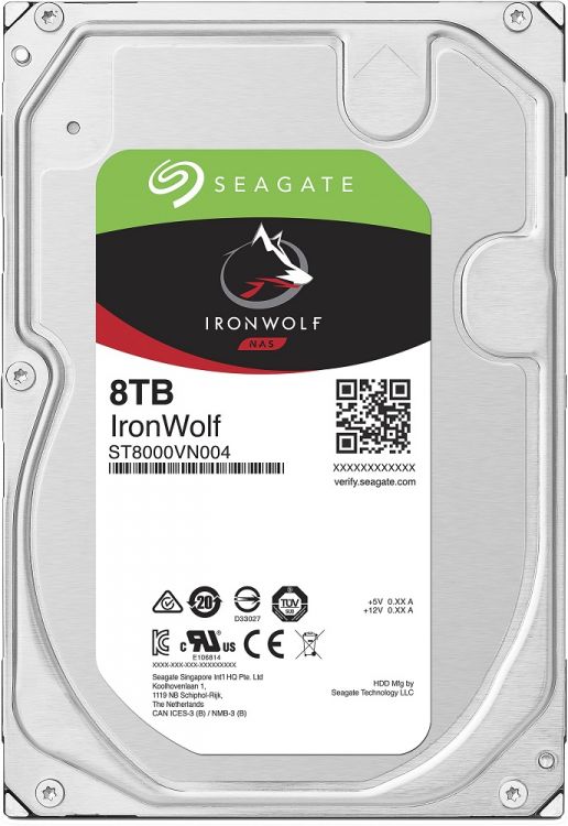 Жесткий диск Seagate IronWolf Guardian 8Tb (ST8000VN004)