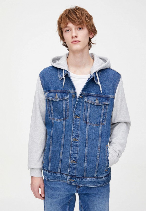 Куртка джинсовая Pull&Bear Pull&Bear IX001XM005OM