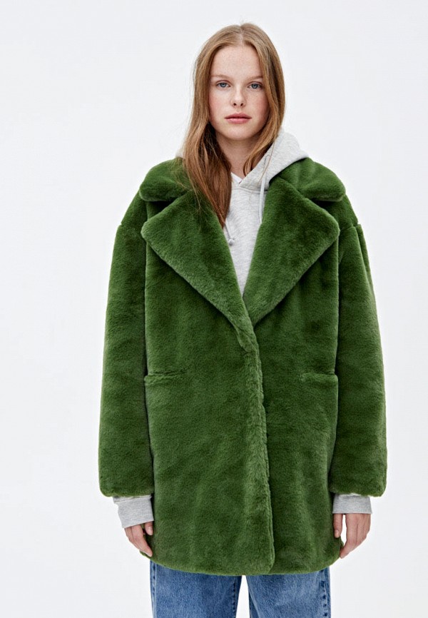 Шуба Pull&Bear Pull&Bear IX001XW00GAV