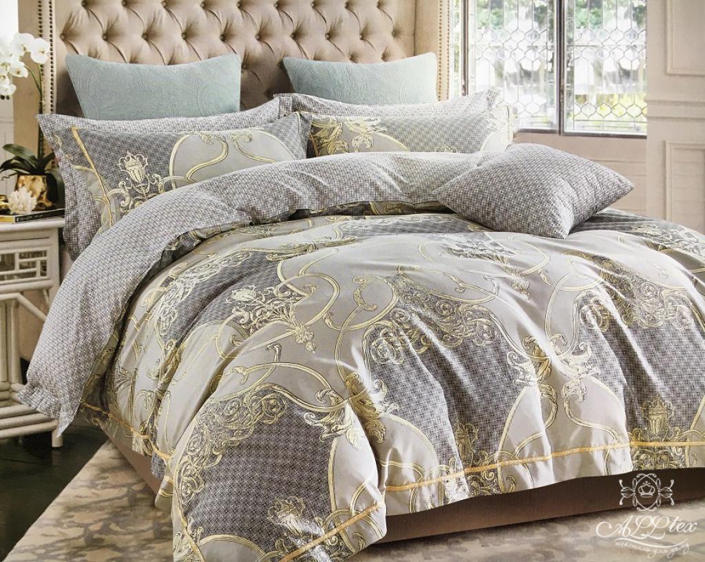 Комплект постельного белья Alltex Сатин евро