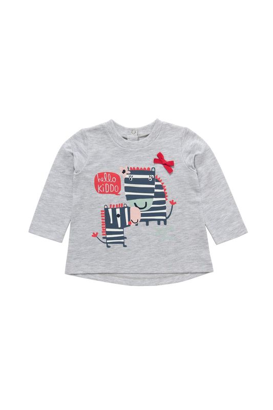 Свитшот artie AT-116DСЕРЫЙ МЕЛАНЖЕВЫЙ