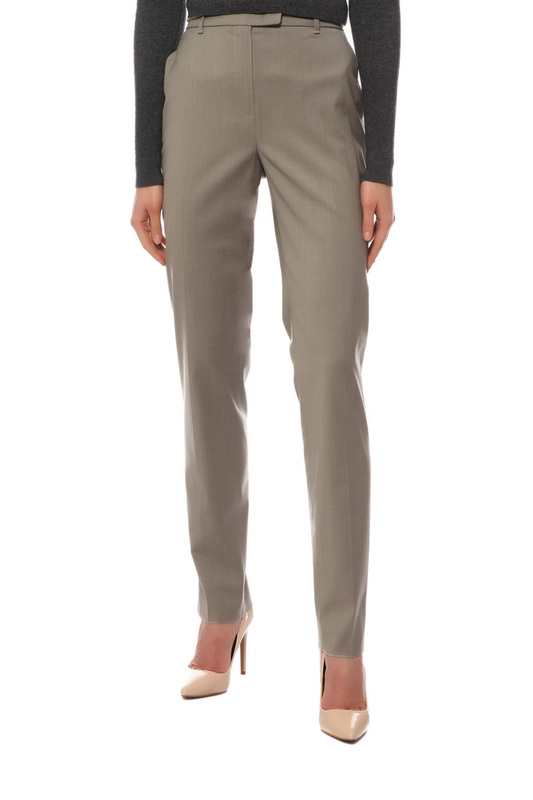 Брюки MAXMARA 61360592 001СЕРЫЙ