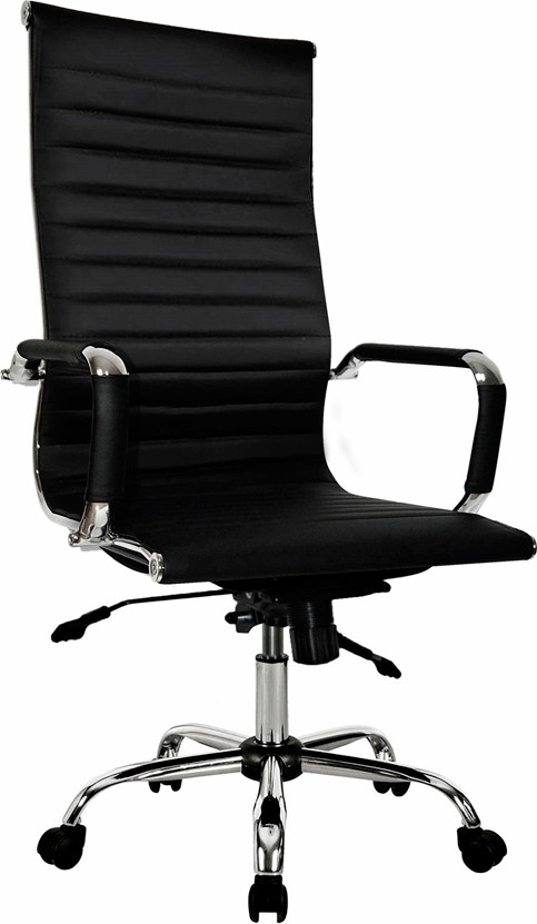 Офисное Кресло Руководителя Примтекс плюс Elegance Chrome MF D-5 Black