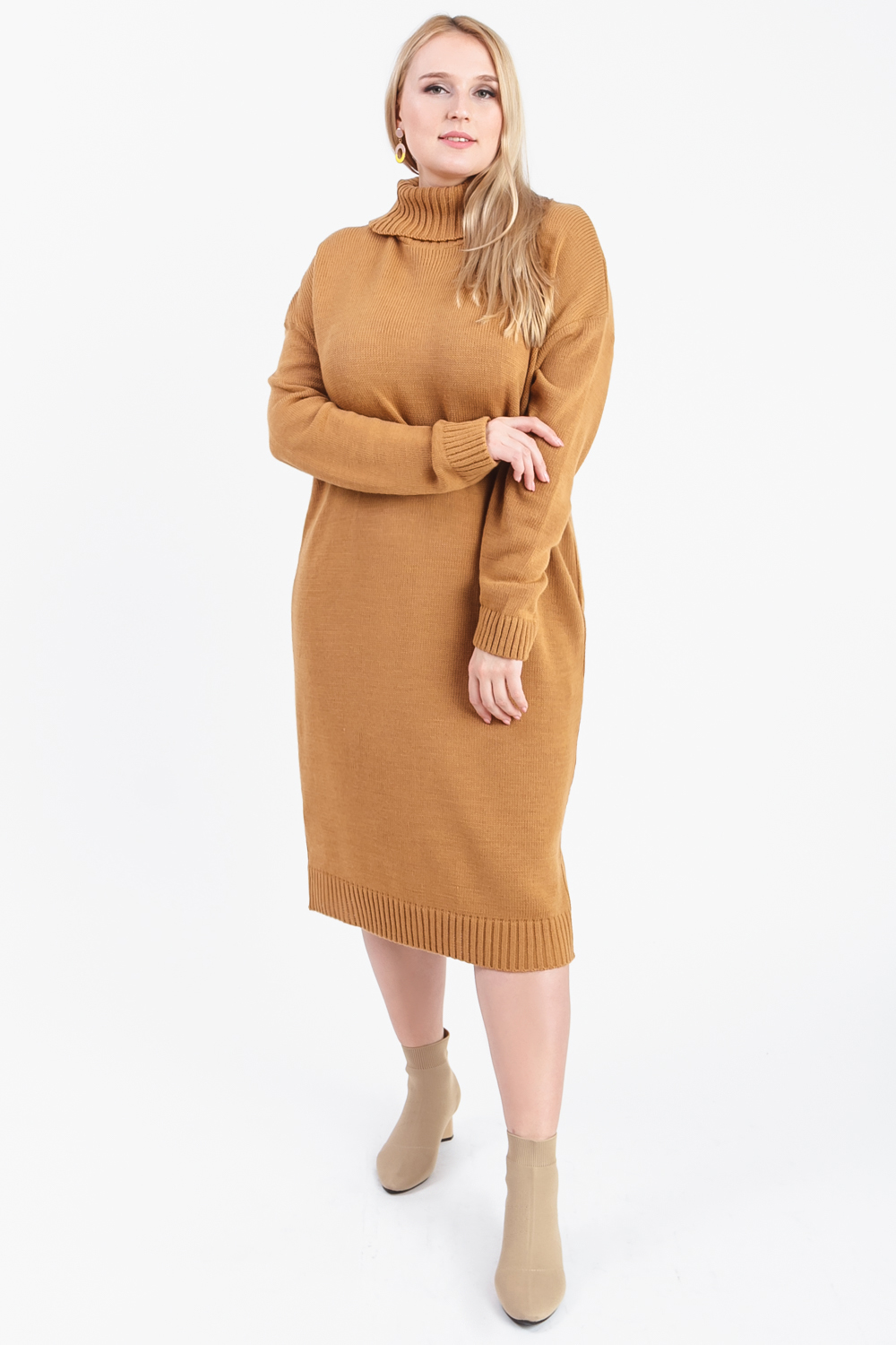 Теплое платье