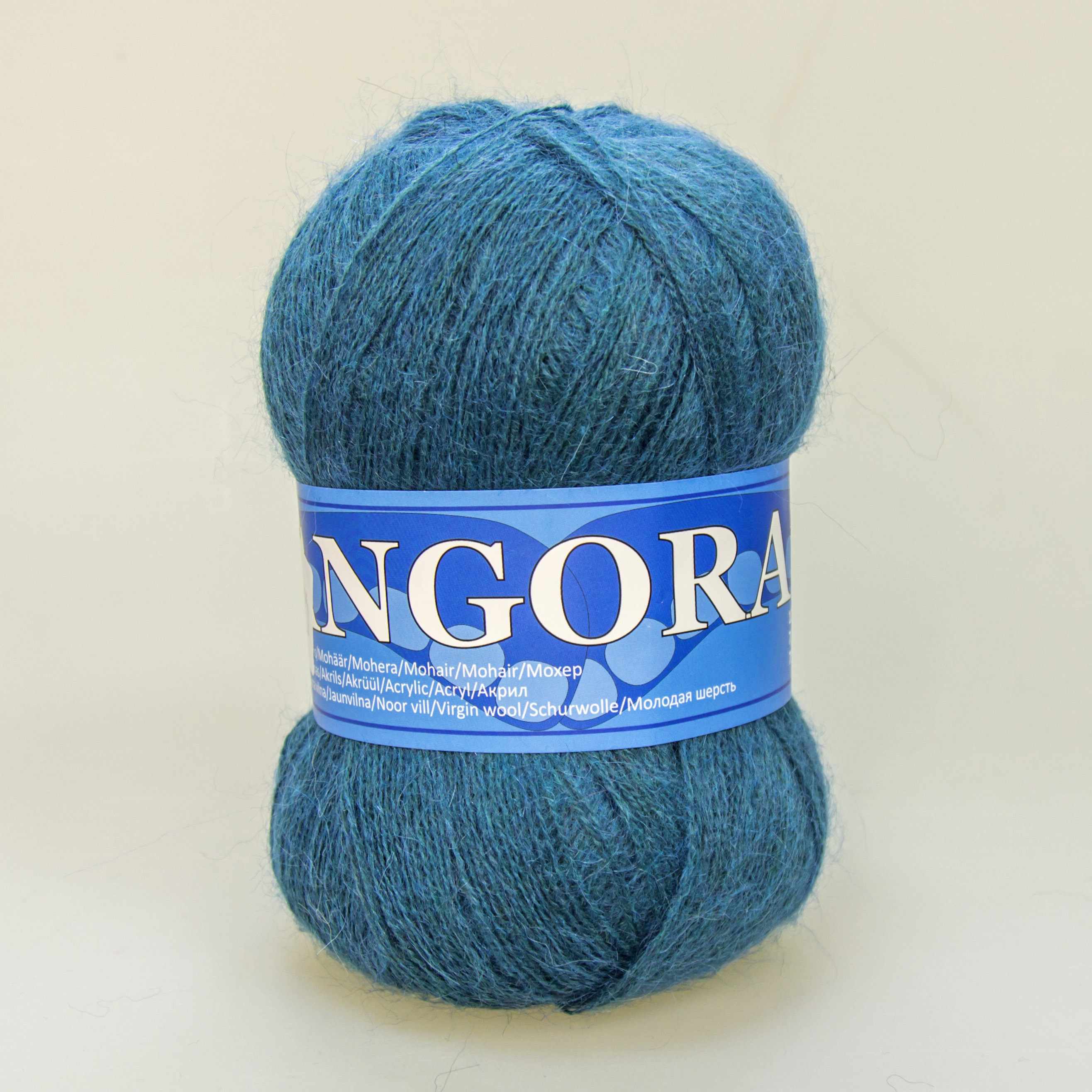 Пряжа Midara Angora 2 Цвет. 644 св.мор.волна