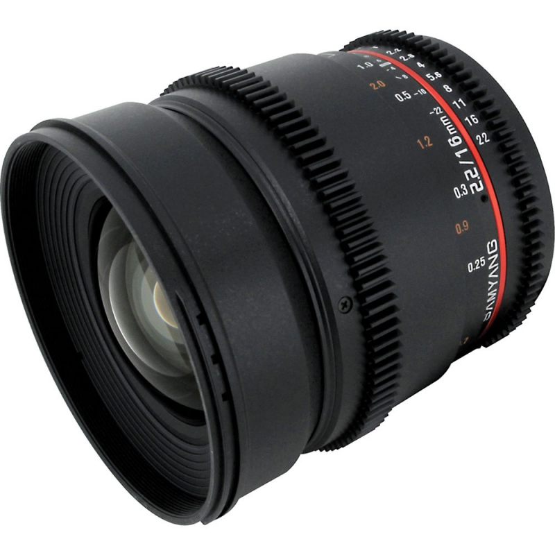 Объектив SAMYANG MF 16mm T2.2 ED AS UMC CS VDSLR Micro 4/3