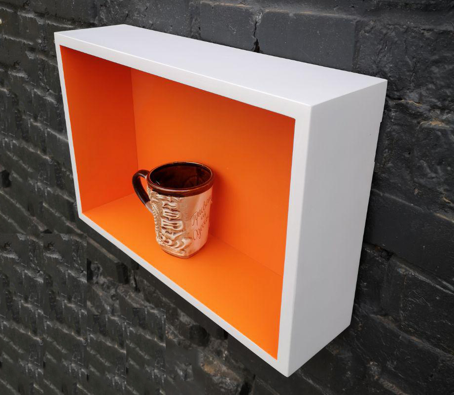 Настенная полка Woodworkers Ultra Оранжевая