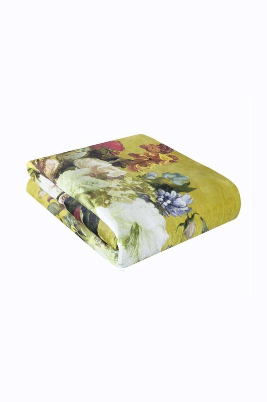Плед Digital 130X160 Garden Arya home collection TRK111300021677_ЖЕЛТЫЙ ЖЕЛТЫЙ