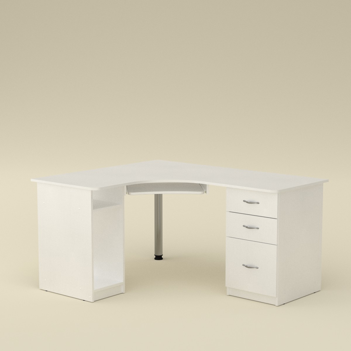 Стол компьютерный Компанит СУ-9 Нимфея Альба