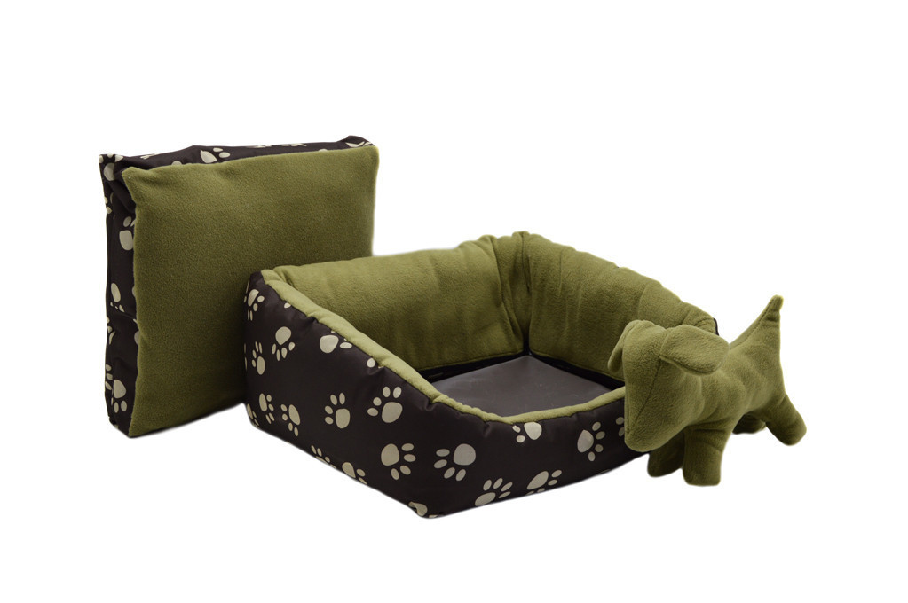 Лежак для собак и котов Глория коричневый №8 680х1000х260 Собственное производство (М588)