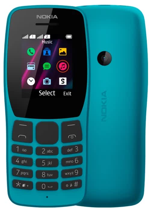 Мобильный телефон Nokia 110 (2019) Dual Sim Blue