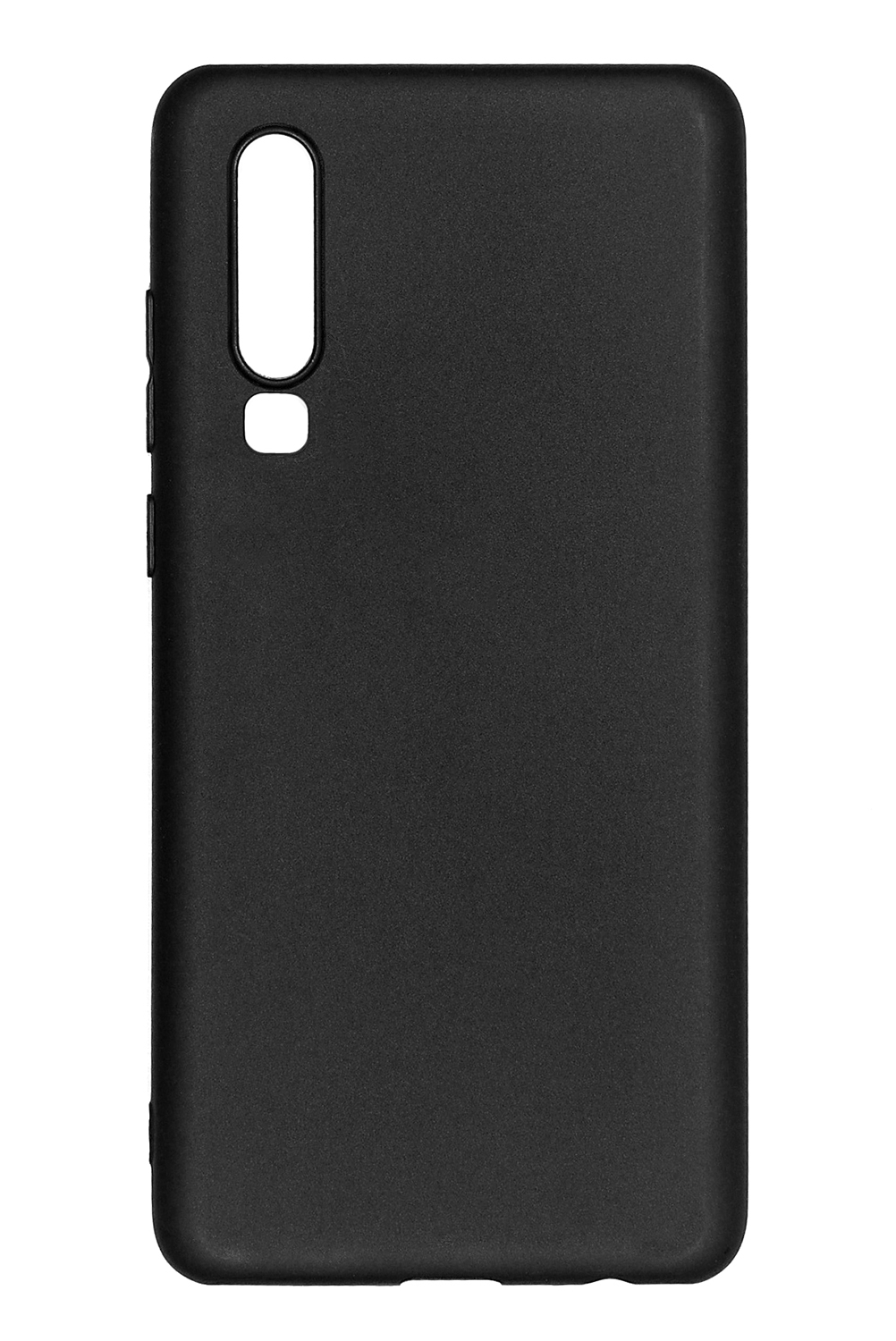 Клип-кейс PERO софт-тач для Huawei P30 черный