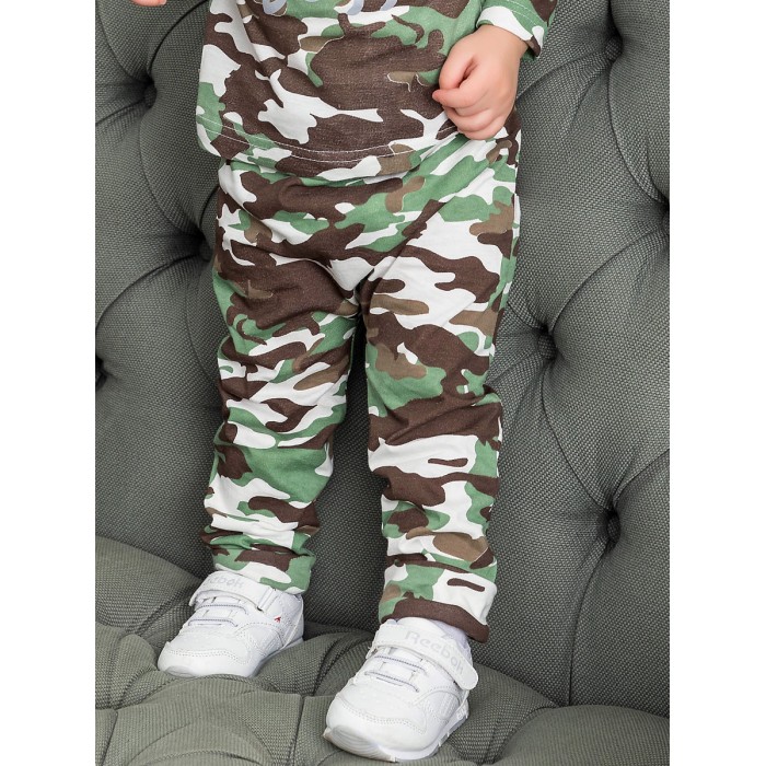 КотМарКот Штанишки для мальчика Миллитари 2020