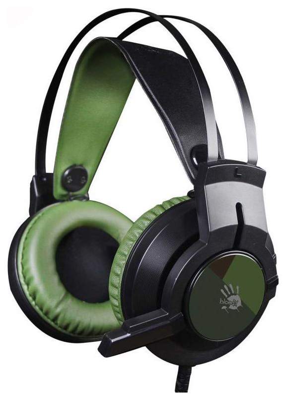 A4Tech Bloody J450 (зелено-черный)