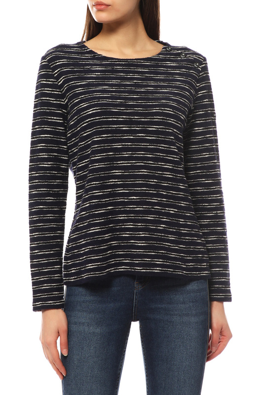 Джемпер SAINT JAMES 6074 MARINE, ECRU
