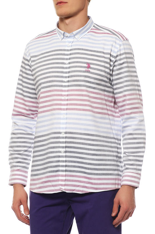 Рубашка U.S. Polo Assn. G081GL0040BETANI VR023ФИОЛЕТОВЫЙ