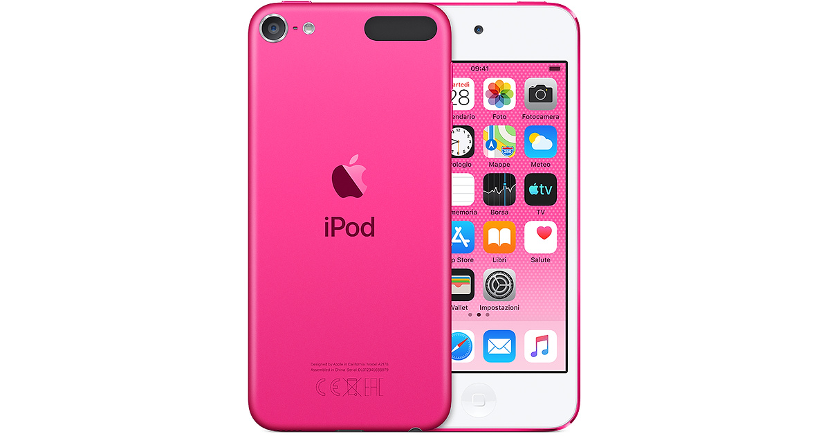 Цифровой плеер Apple iPod touch 7 256GB Pink