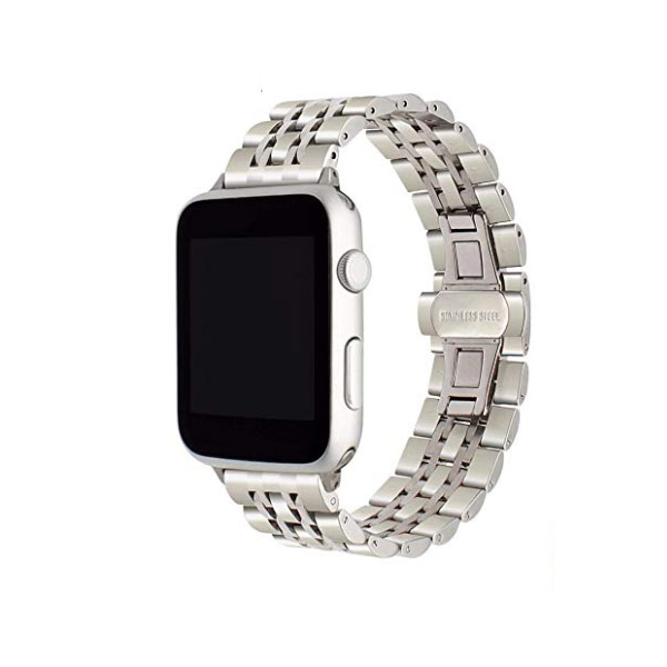 Блочный браслет из нержавеющей стали COTEetCI W27 для Apple Watch 42 и 44 мм