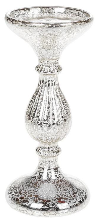 Подсвечник стеклянный Erwig с LED подсветкой 20х9см Bona BD-118-491