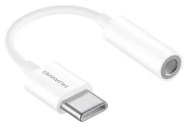 Переходник Huawei 3.5мм USB-Type-C White (55030086)