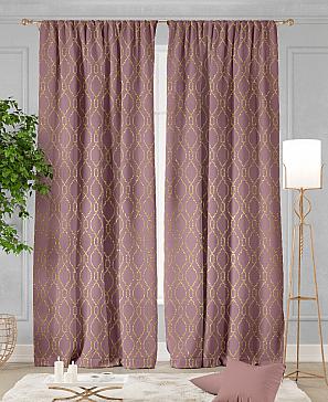 Комплект штор ТомДом Гаэли (пыльная роза)
