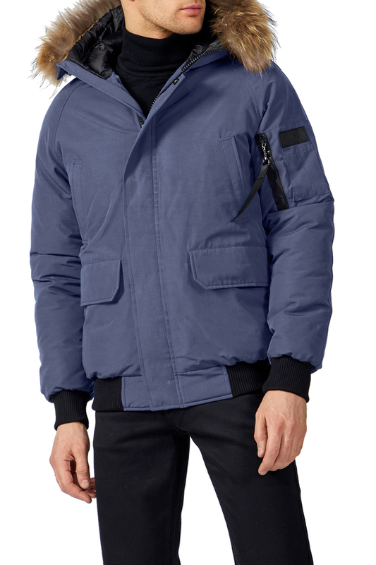 Пуховик TOM FARR 3008.33_W20ГОЛУБОЙ