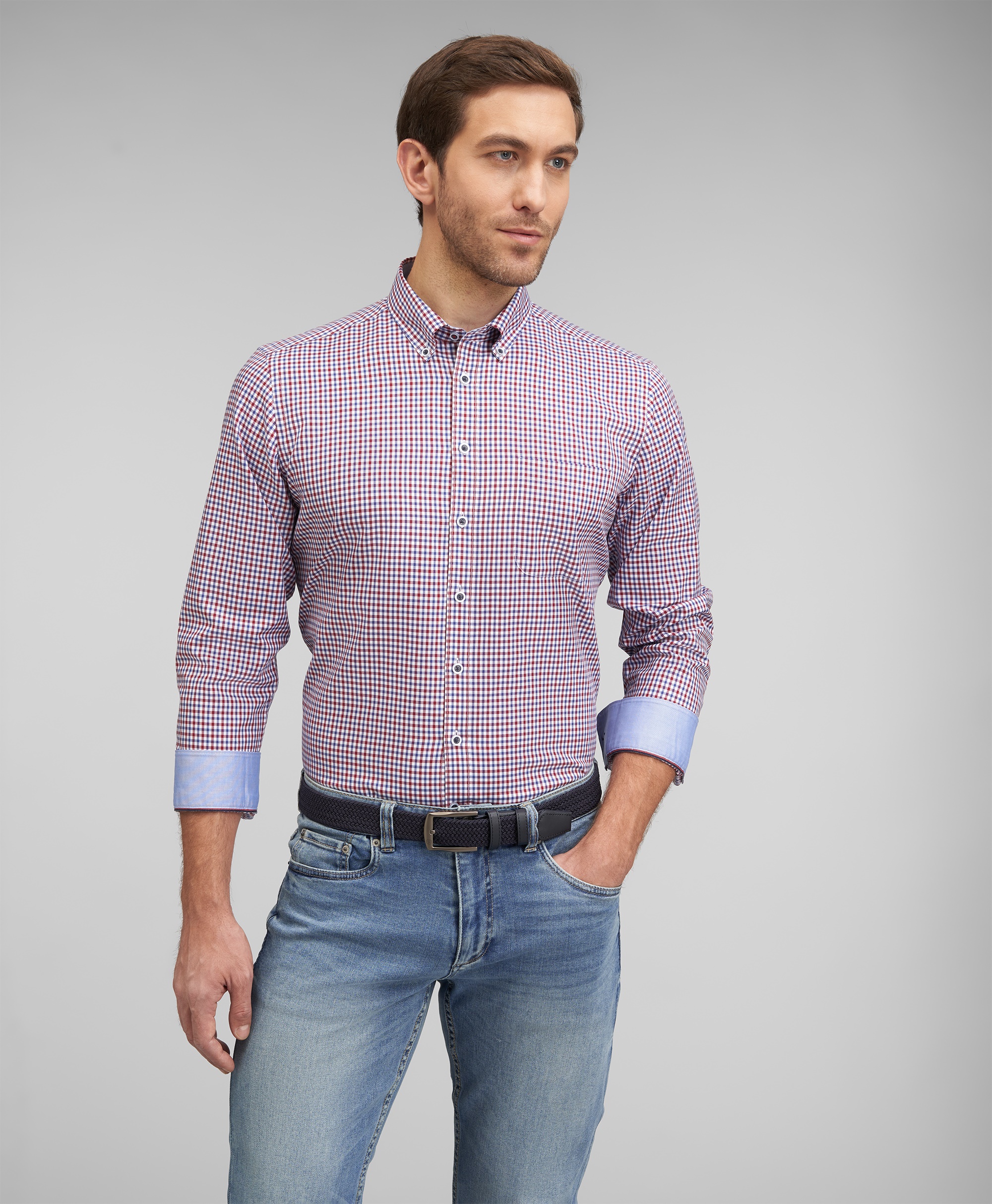 Рубашка полуприлегающий силуэт HENDERSON