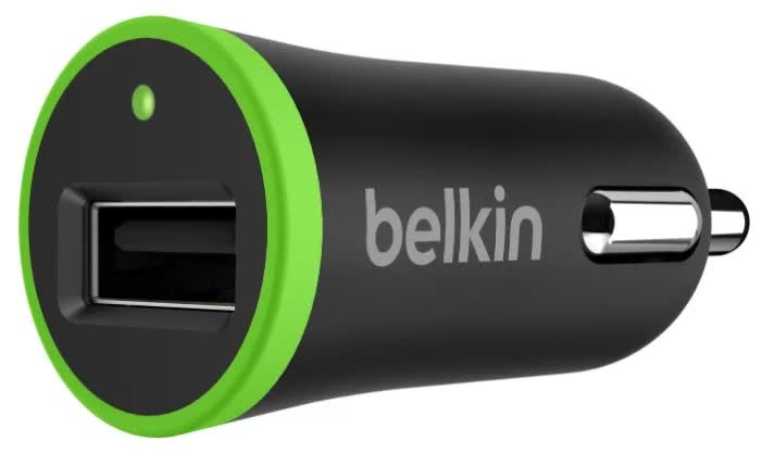 Автомобильное зарядное устройство Belkin F8J054btBLK Black