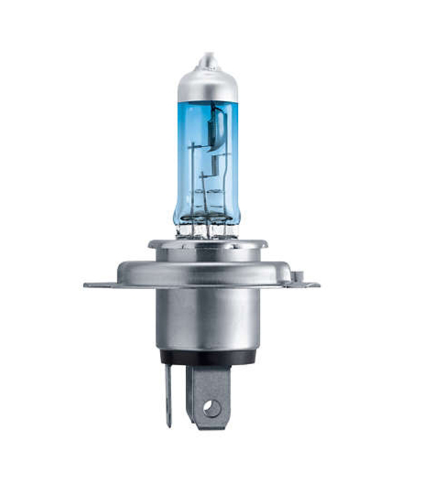Лампа галогенная PHILIPS H4 White Vision Ultra 4200K 12V 55/60W, 2 по 2шт, 12342WVUSM