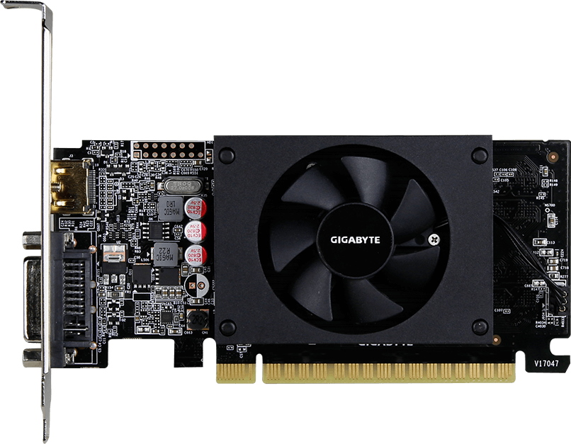 Видеокарта Gigabyte GT 710 1024Mb (GV-N710D5-1GL)