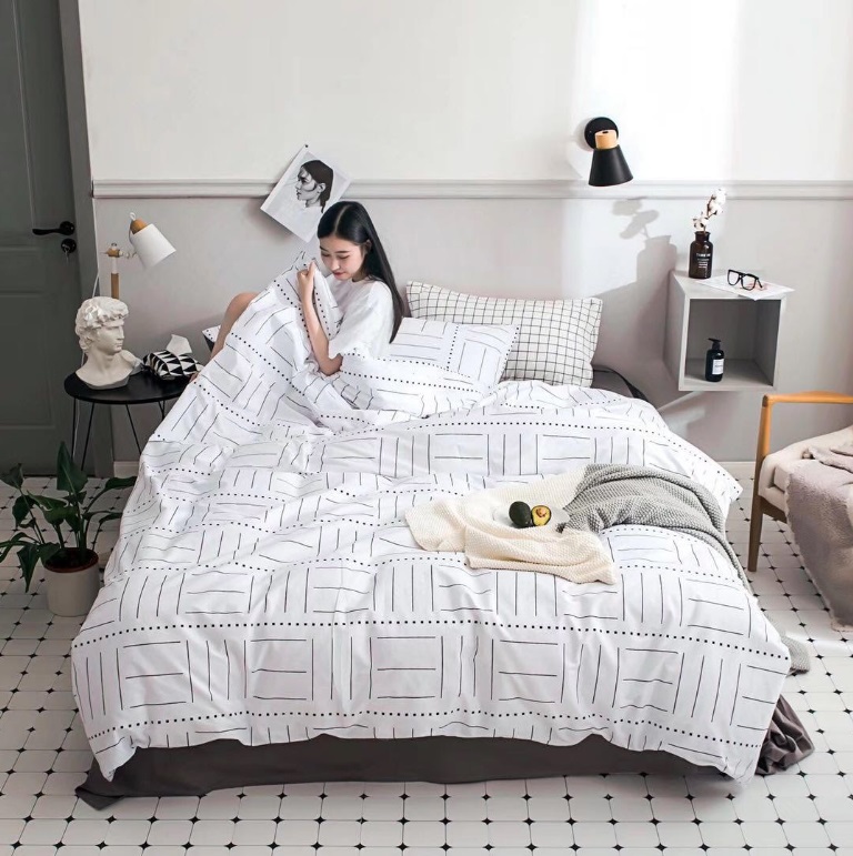 Комплект постельного белья Alltex Сатин евро