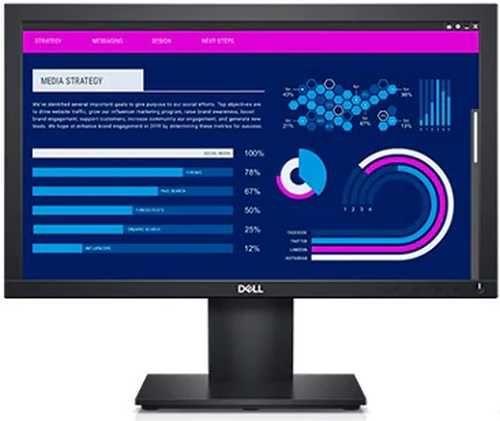 Монитор 19" DELL E1920H черный TN 1366x768 200 cd/m^2 5 ms VGA DisplayPort 1920-0667