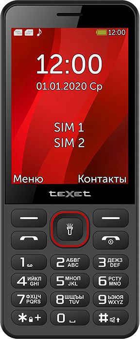 teXet TM-309 (черный)