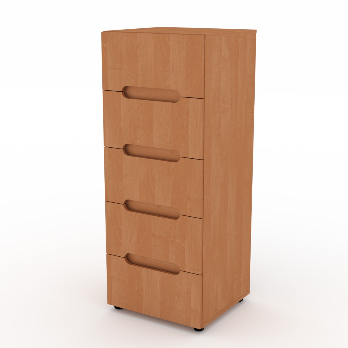 Комод для вещей Компанит МС 8 Ольха