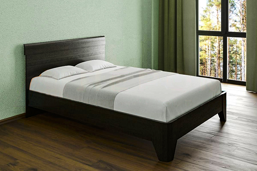 Кровать Лером Дольче Нотте 160*200 см Дуб Венге (ler-646)