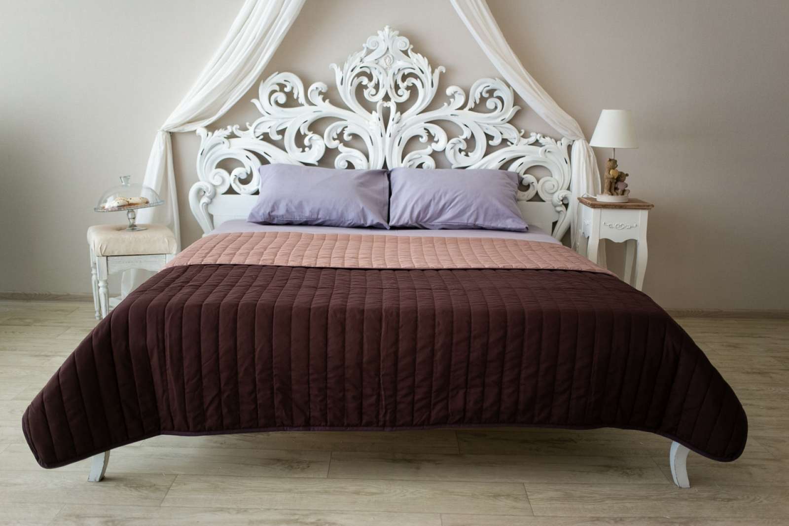 Покрывало Prestige 180х220 см коричневое R150243