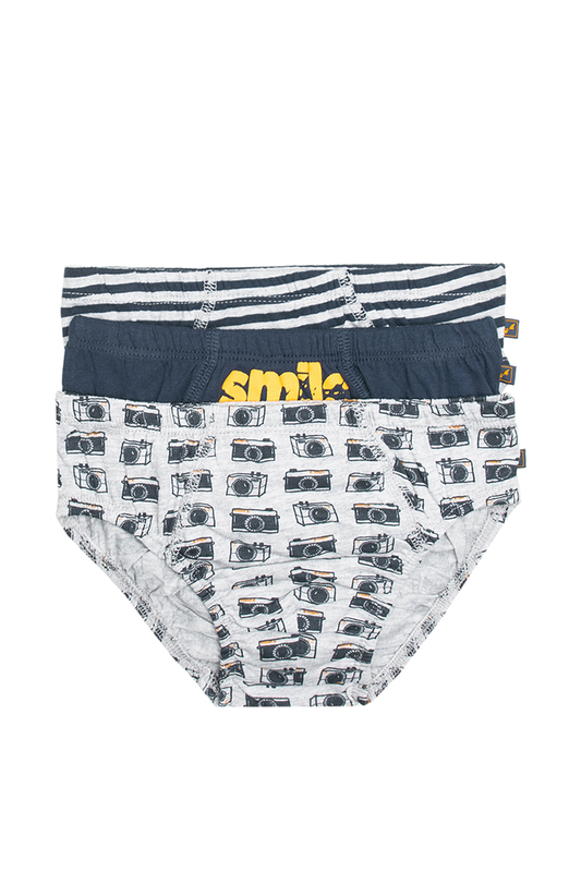 Трусы, 3 шт Coccodrillo Z19406202PANСИНИЙ