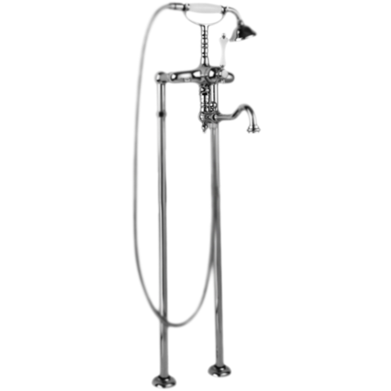 Смеситель для ванны Cezares Margot MARGOT-VDP2-01-BiХром/белый