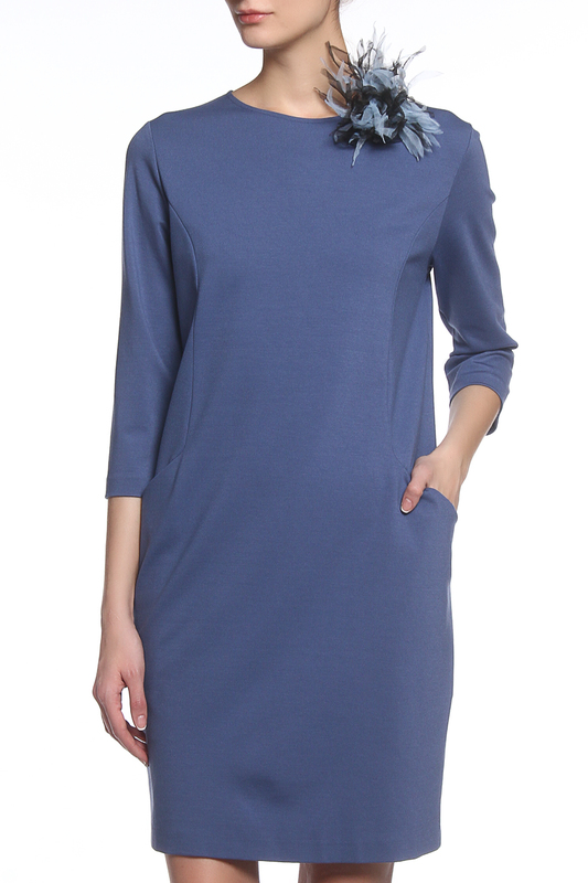 Платье MYF 12E310_2ГОЛУБОЙ