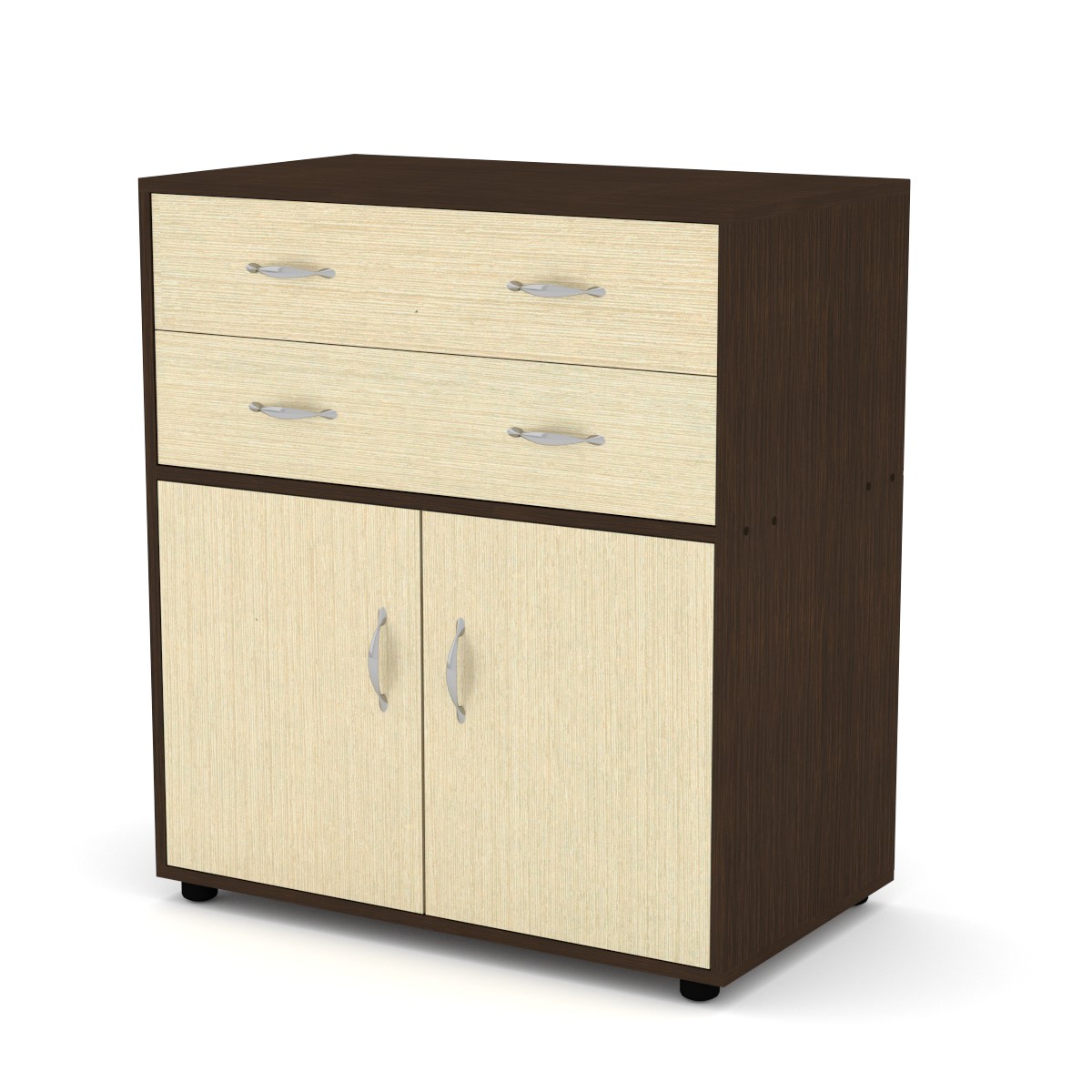 Комод для вещей Компанит 2+2 Венге комби