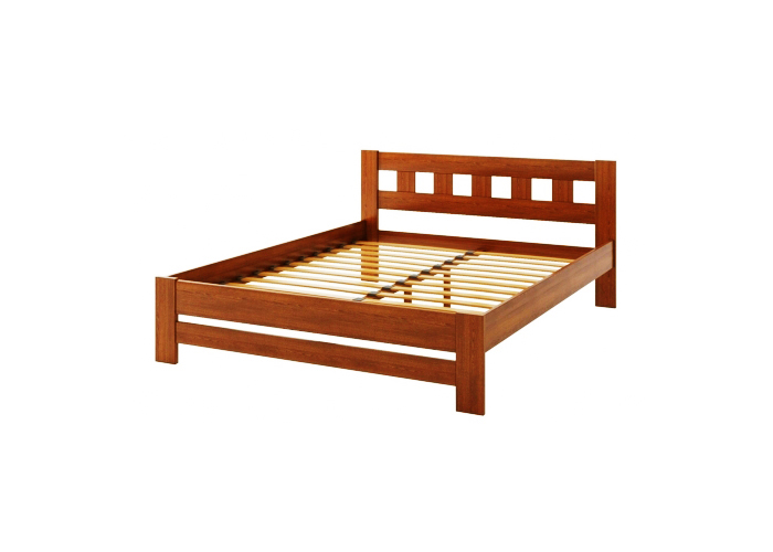 Кровать Camelia Сакура из массива дуба 120х200 яблоня