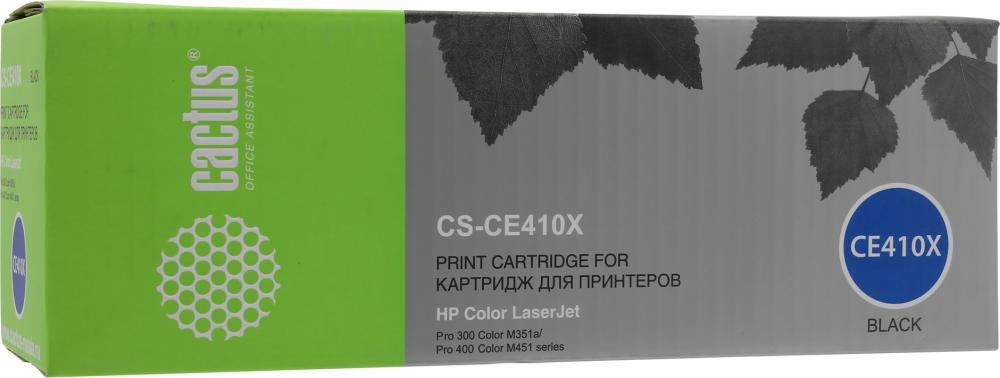 Cactus CS-CE410Xдля HP CLJ Pro 300/M351/M451/M375/M475 (черный)