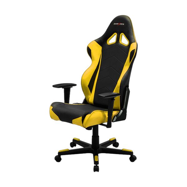 Кресло для геймеров DXRacer Racing OH/RE0/NY Black/Yellow